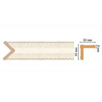 Цветной угол Decomaster 116-6 (30*30*2400)
