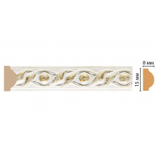 Цветной молдинг Decomaster 130-40 (15*8*2400)